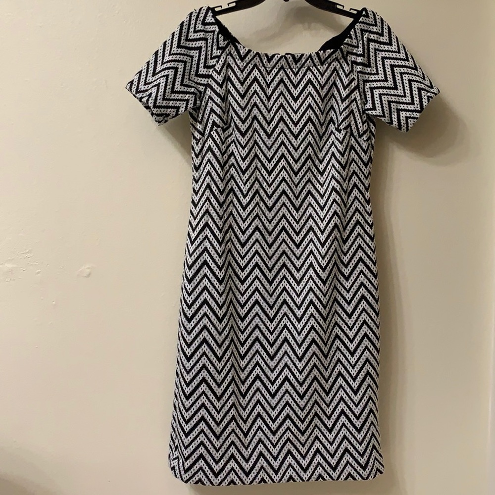 Black and white dress